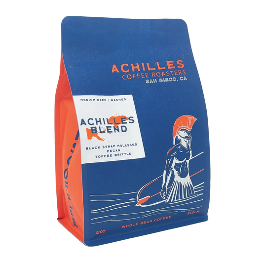 Achilles Blend of Medium and Dark Roast Coffee