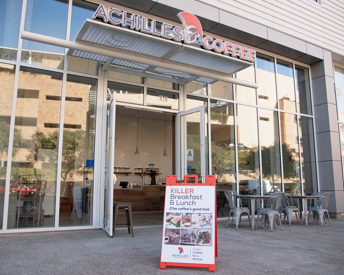 Achilles Coffee Opens 3rd Downtown Location in Park 12 Building