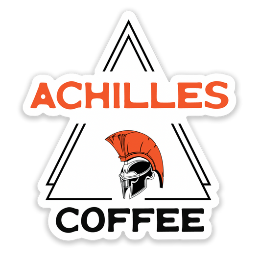 Achilles Coffee Roasters Logo Sticker
