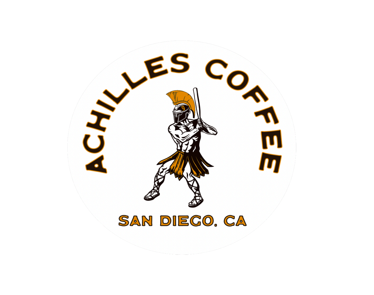 Achilles Coffee #9 Jake Cronenworth Sticker and T Shirt