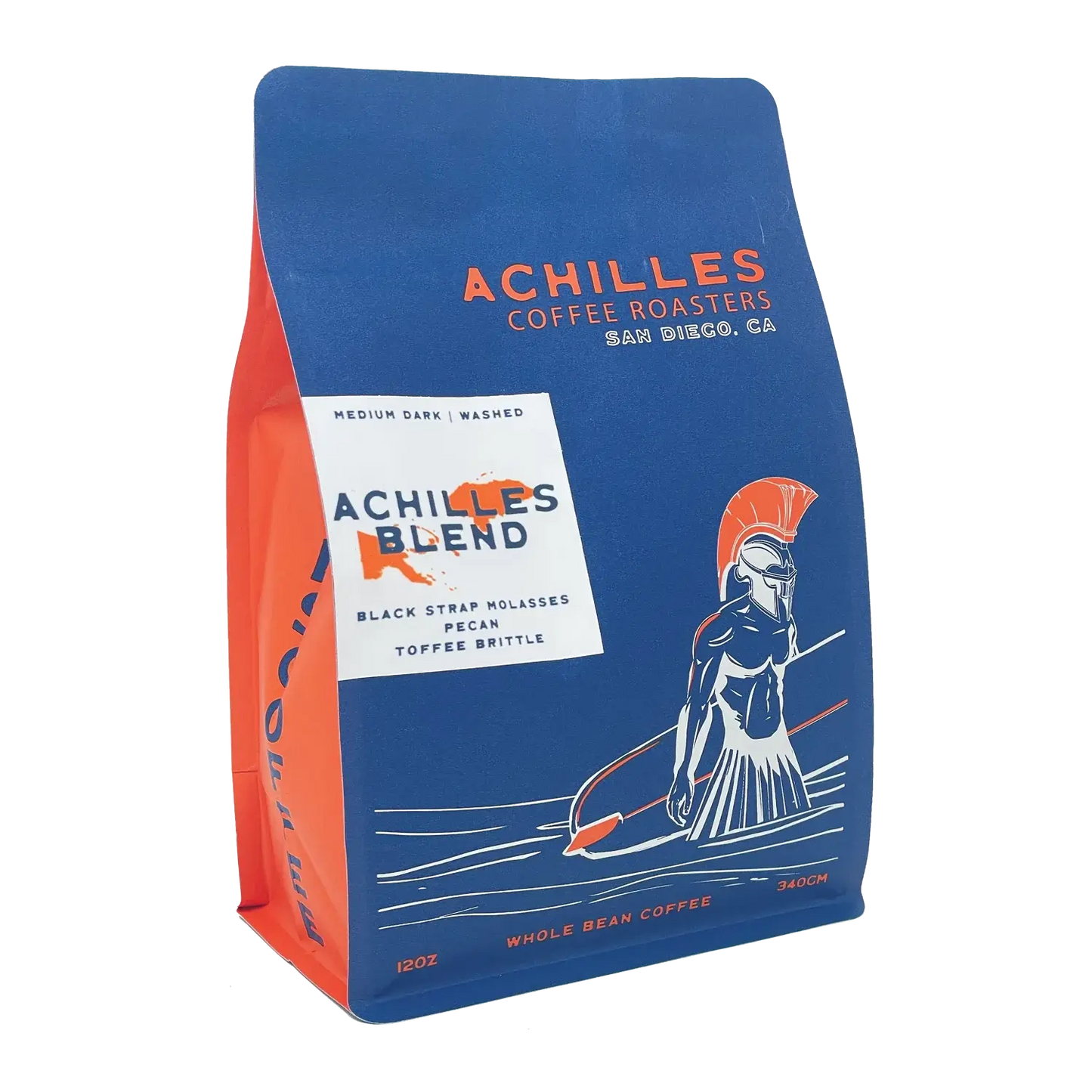Achilles Blend of Medium and Dark Roast Coffee
