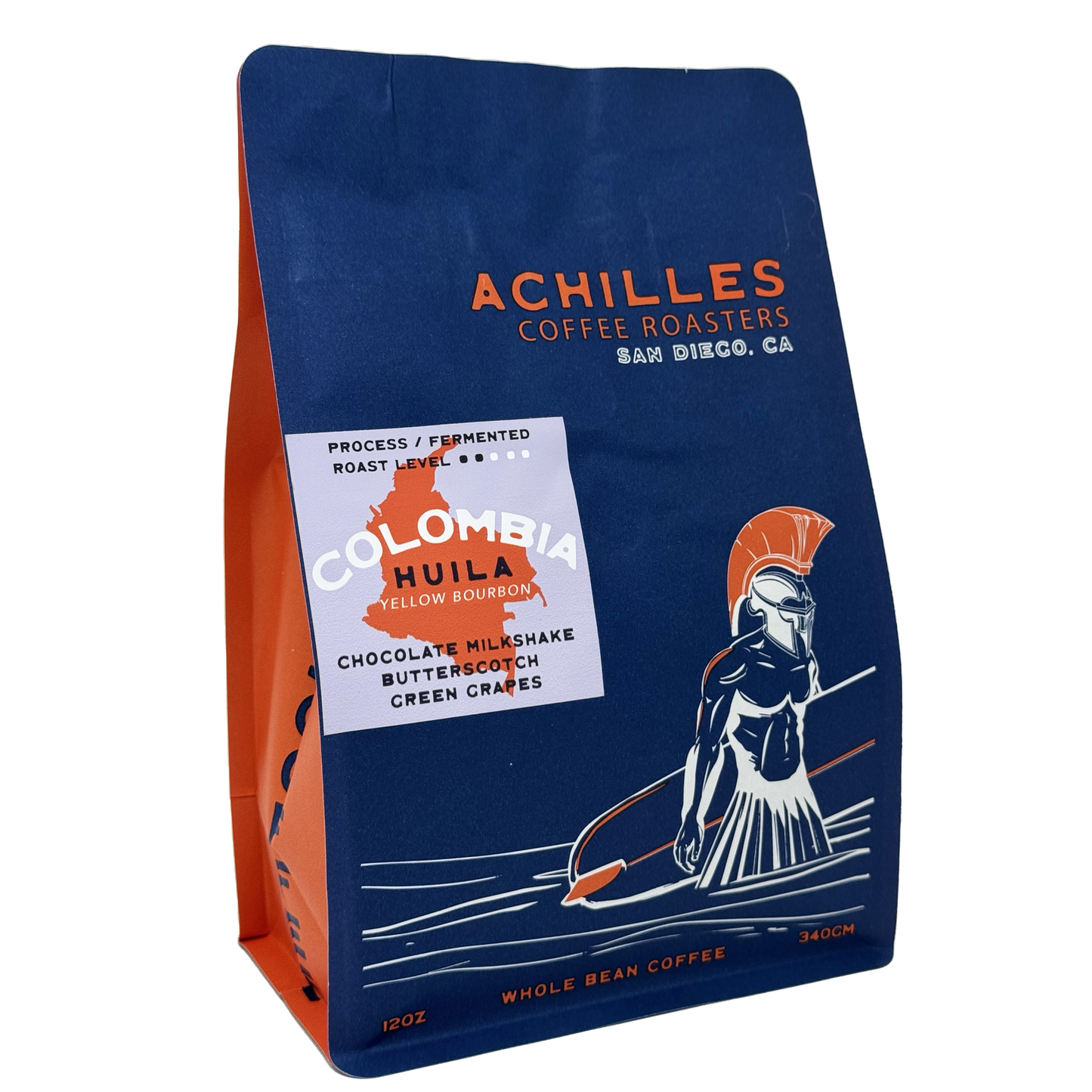 Buy Colombia Huila YellowBourbon Single Origin Coffee Online Achilles Coffee Roasters