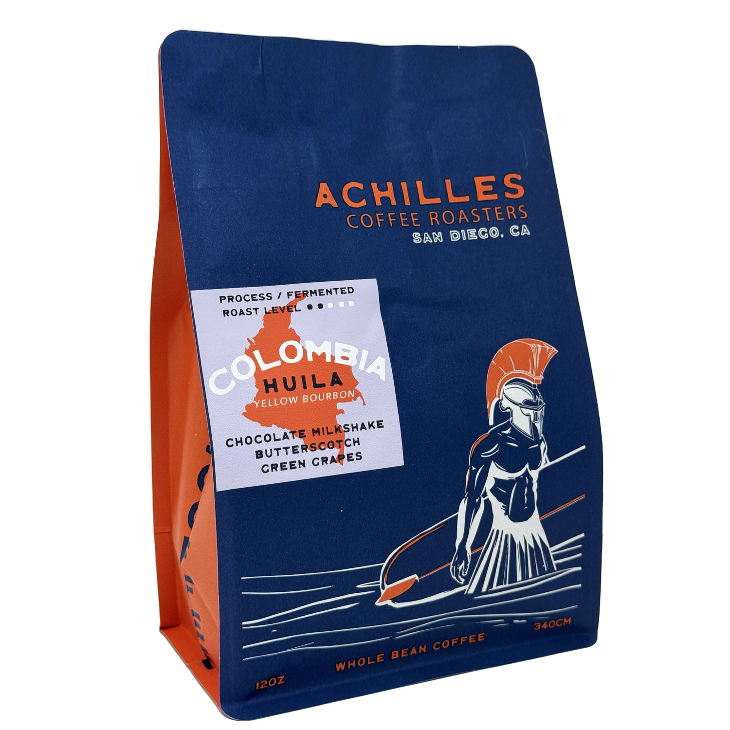 Buy Colombia Huila YellowBourbon Single Origin Coffee Online Achilles Coffee Roasters