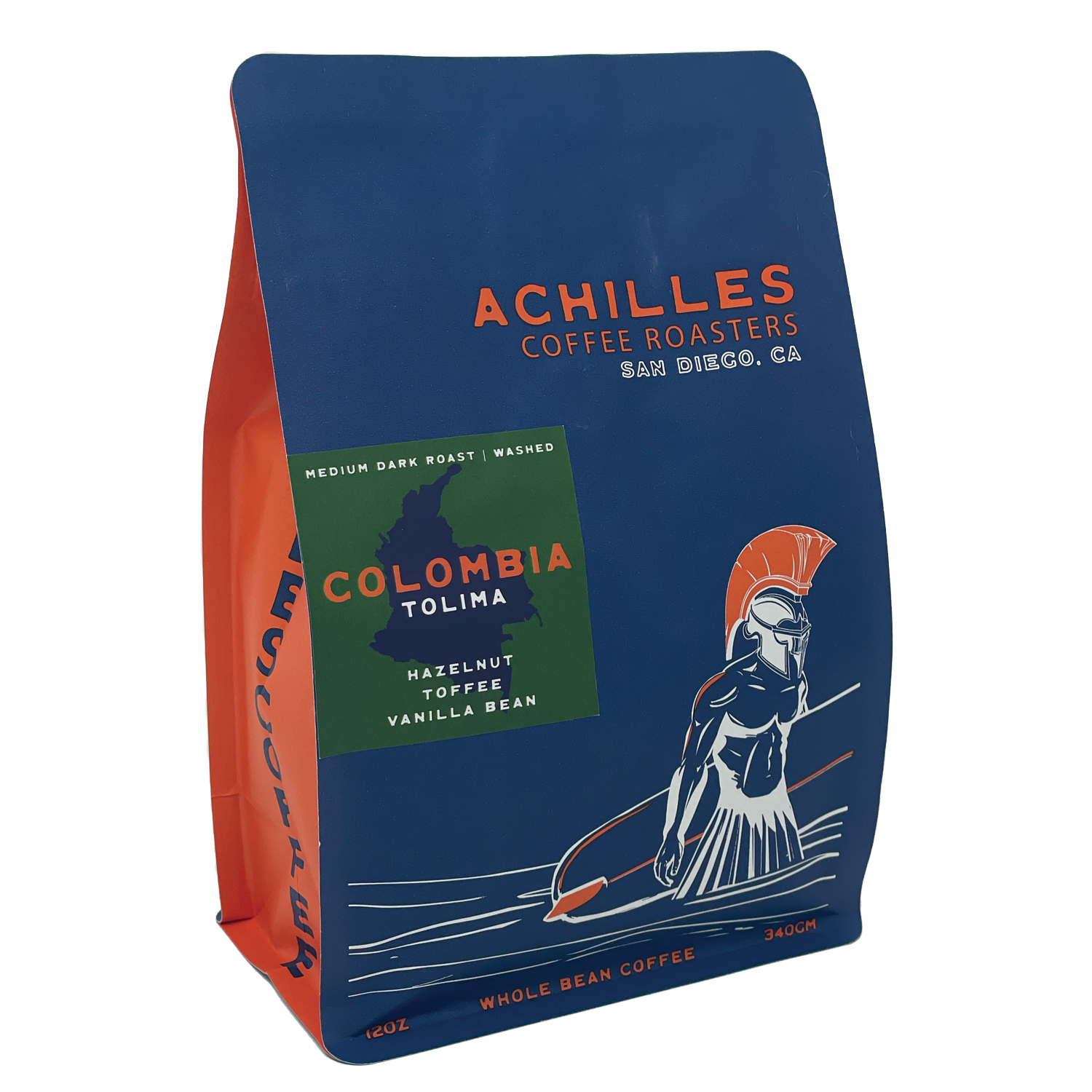 Buy Colombia Tolima Single Origin Coffee Achilles Coffee Roasters