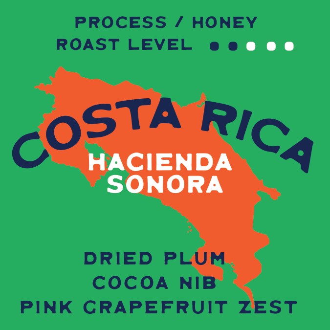 Buy Costa Rica Hacienda Sonora Natural Single Origin Coffee Online Achilles Coffee Roasters