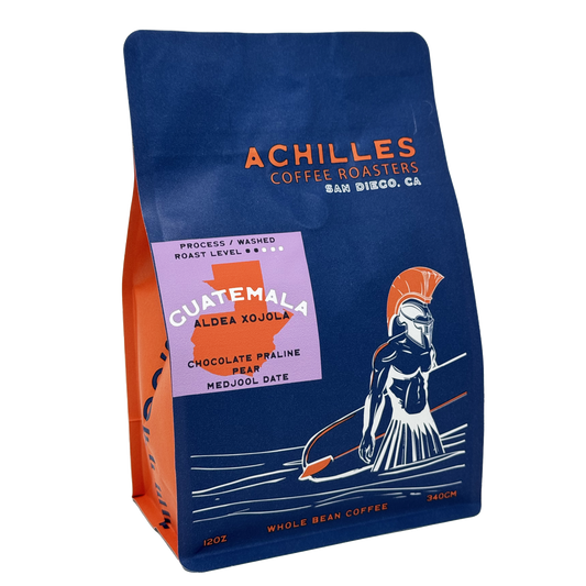 Buy Guatemala Aldea Xojola Single Origin Coffee Online Achilles Coffee Roasters 