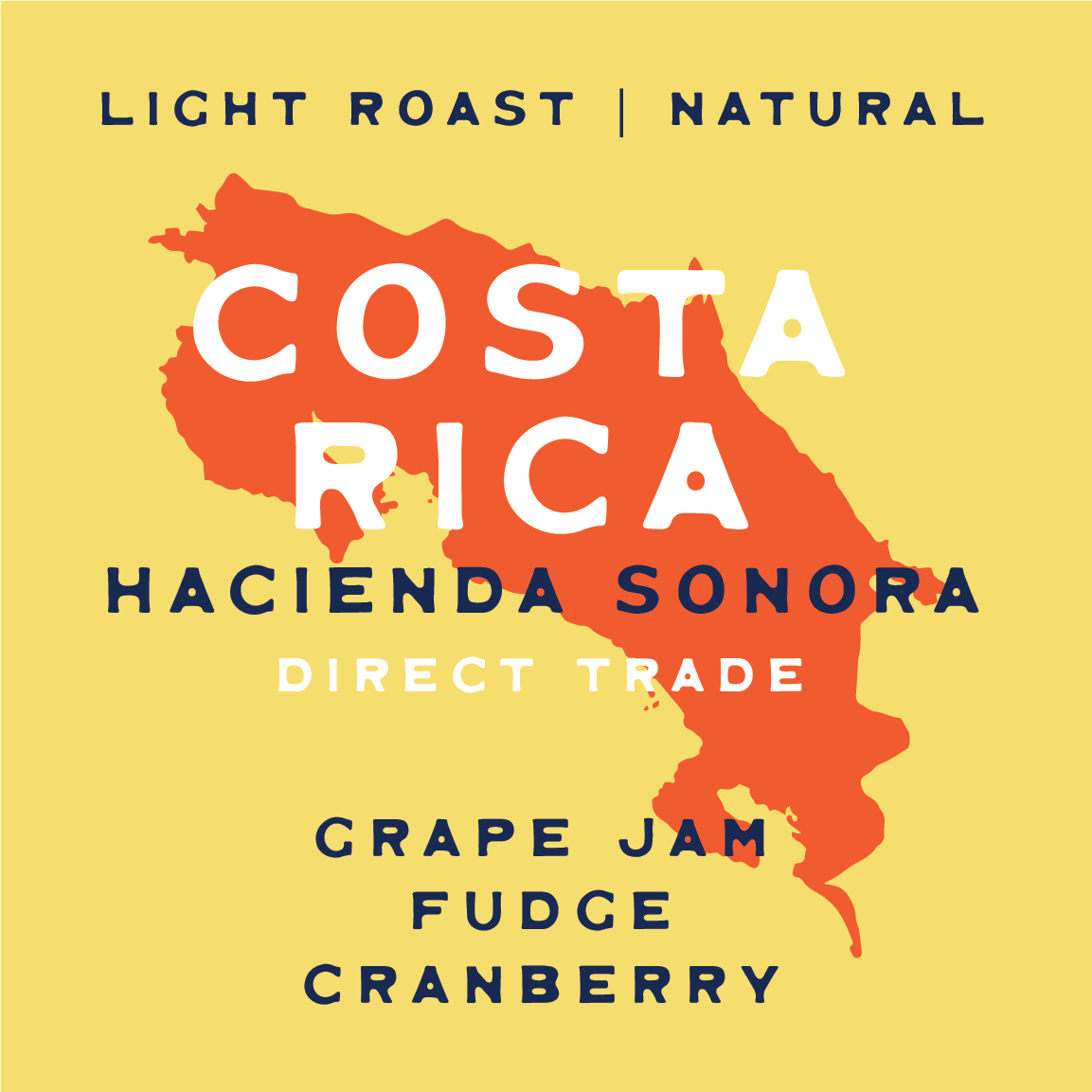Costa Rica Hacienda Sonora Single Origin Coffee