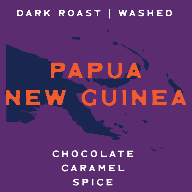 Buy Papua New Guinea Dark Roast Single Origin Coffee Achilles Coffee Roasters