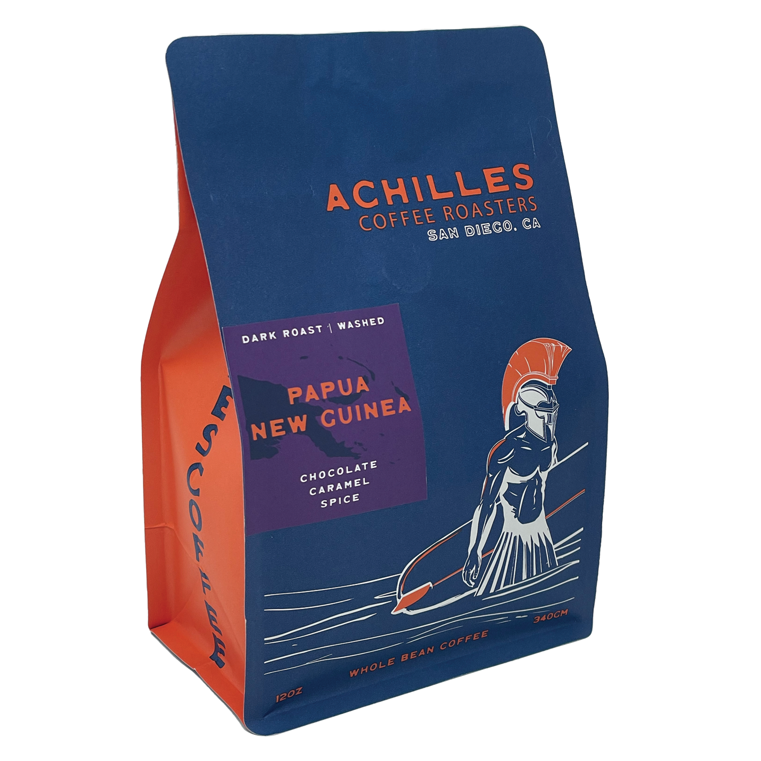 Buy Papua New Guinea Dark Roast Single Origin Coffee Achilles Coffee Roasters