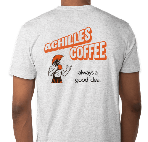 Achilles Coffee Shaka T-Shirt
